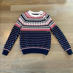 Abercrombie & Fitch Women’s Fair Isle Knit Sweater (S)